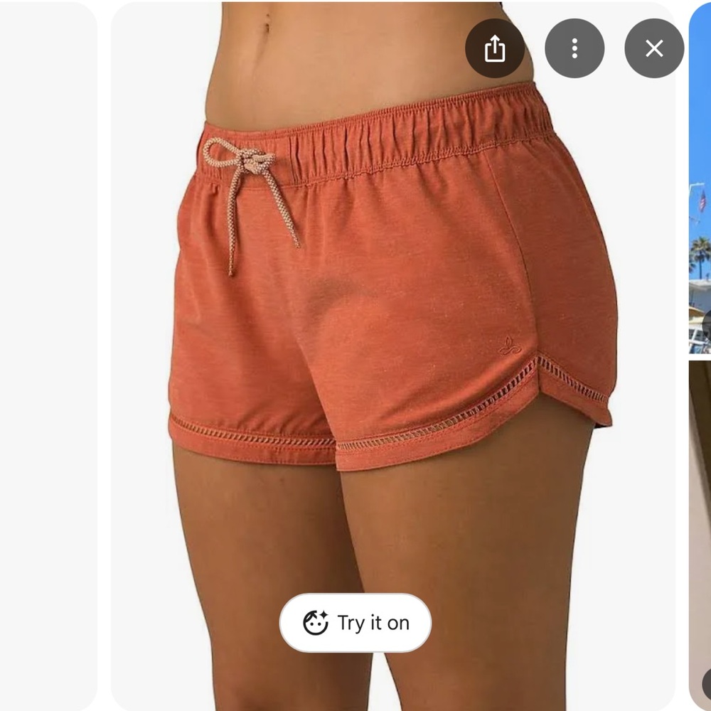 PrAna Mariya Hiking Water Short in Liqueur. Size Small. - Picture 2 of 11